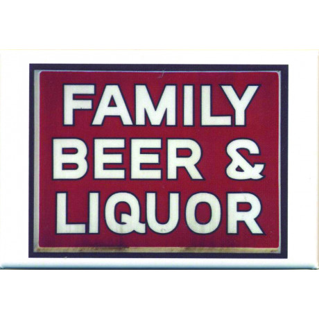 Magnet/Signspot.Family beer...